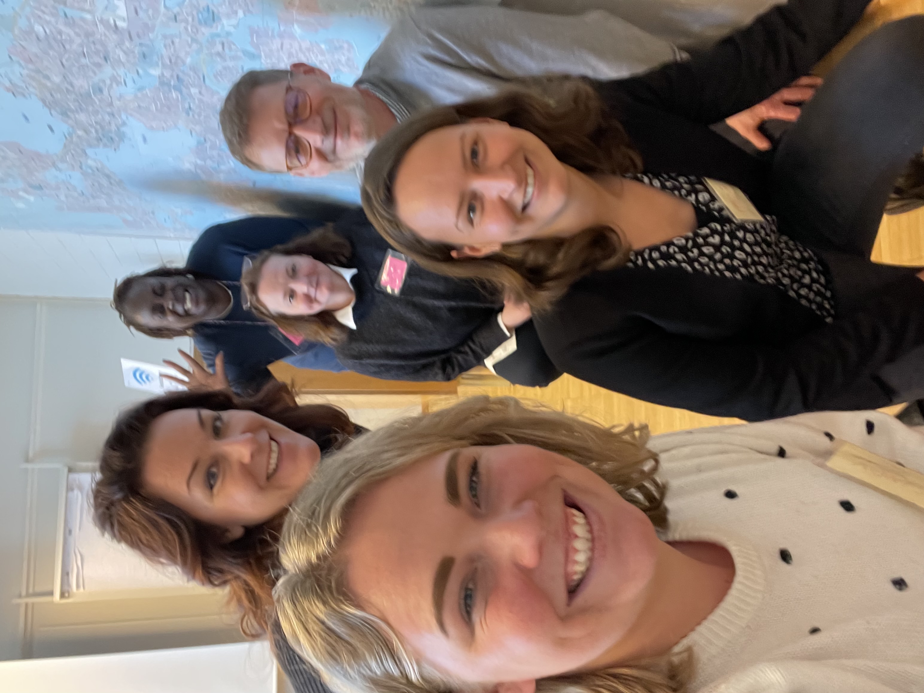 Working in small groups 